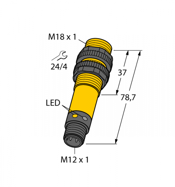Фотоэлектрический датчикретро-рефлективный датчик - S18SP6LQ