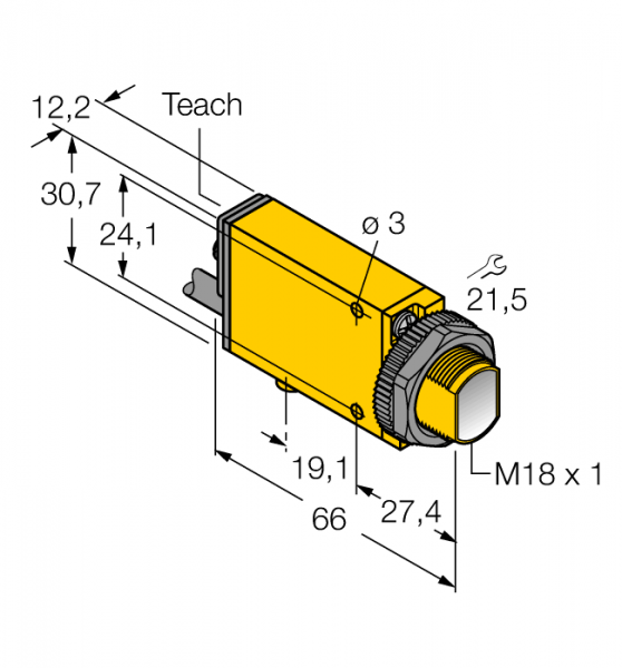 Фотоэлектрический датчикдиффузионный датчик - SME312DV