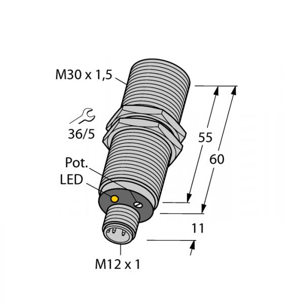 Емкостной датчик - BC10-M30K-VN4X-H1141