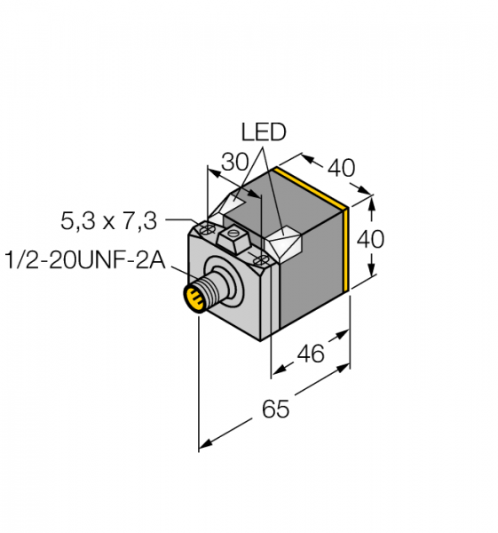 Индуктивный датчик - BI15U-CK40-ADZ30X2-B3131