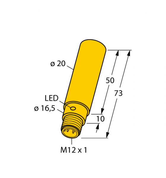 Индуктивный датчик - NI10-K20-AP6X-H1141