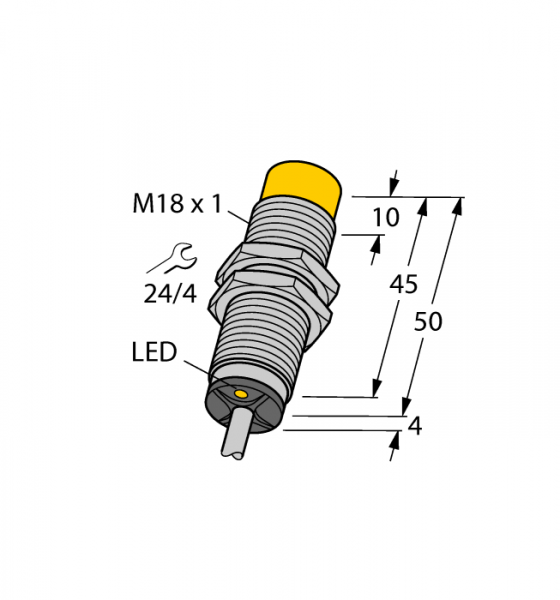 Индуктивный датчик - NI12U-EM18-AP6X