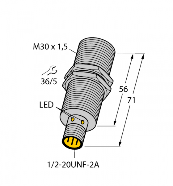 Индуктивный датчик - BI10U-G30-ADZ30X2-B3131