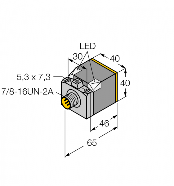 Индуктивный датчик - BI15U-CK40-ADZ30X2-B1131
