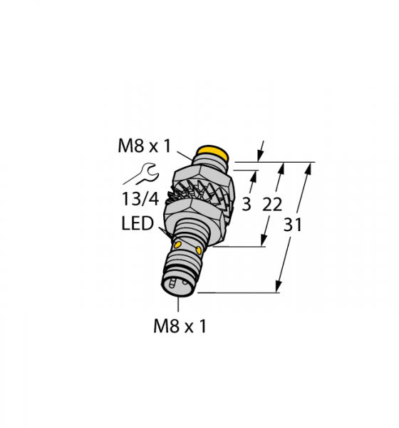 Индуктивный датчик - NI3-EG08K-AP6X-V1131