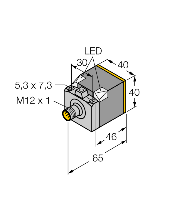 Индуктивный датчик - BI15U-CK40-AP6X2-H1141