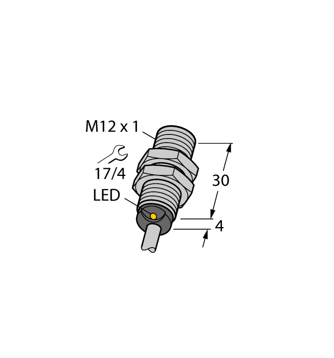 Индуктивный датчик - BI2-G12K-AN6X