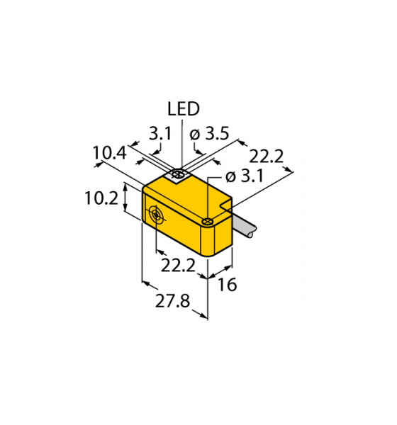 Индуктивный датчик - BI2-Q10S-AP6X