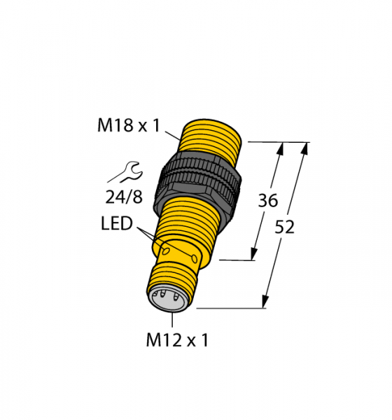 Индуктивный датчик - BI5U-S18-AN6X-H1141