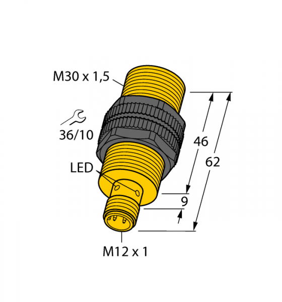 Индуктивный датчик - BI10U-S30-AP6X-H1141