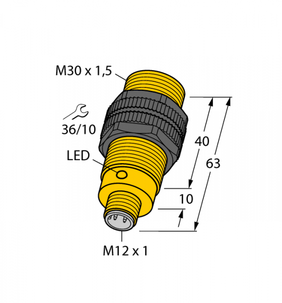 Индуктивный датчик - BI10-S30-AP6X-H1141