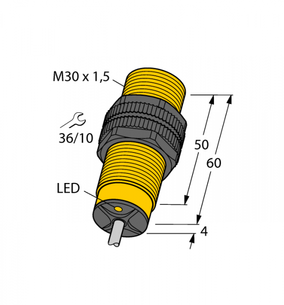 Индуктивный датчик - BI10-S30-AN6X