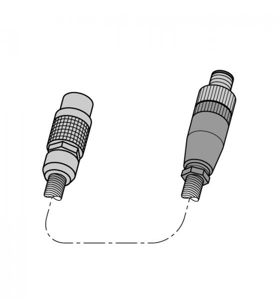 High temperature connection cableдля индуктивных датчиков до 250°C - HTC1102 10M