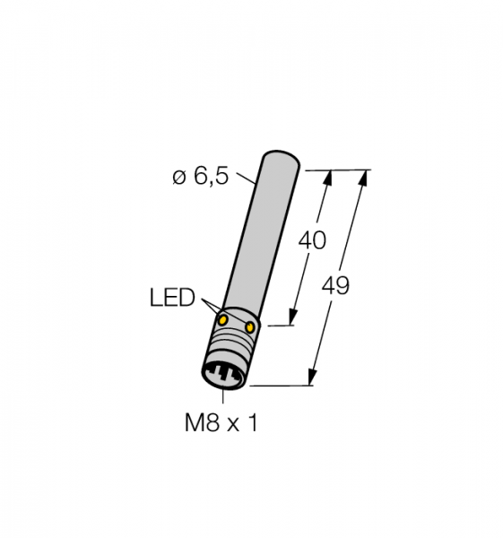 Индуктивный датчик - BI1.5-EH6.5-AN6X-V1131