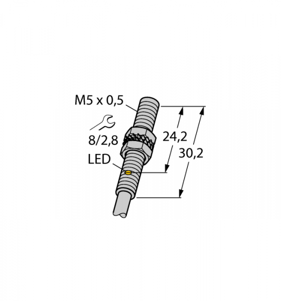 Индуктивный датчик - BI1-EG05-AN6X