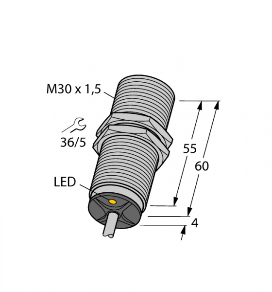 Индуктивный датчик - BI10-M30-AZ3X