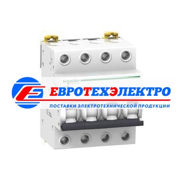 Schneider Electric АВТ. ВЫКЛ.iC60N 4П 50A D (арт.A9F75450)
