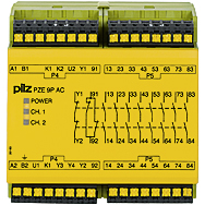 Реле безопасности PNOZ X – Расширение контактов - PZE 9P C 24VACDC 24-240VACDC 8n/o 1n/c - 787148