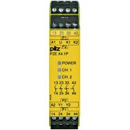 Реле безопасности PNOZ X – Расширение контактов - PZE X4.1P 24VDC 4n/o - 777587