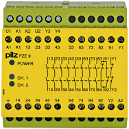 Реле безопасности PNOZ X – Расширение контактов - PZE 9 42VAC 8n/o 1n/c - 774141