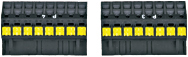 Принадлежности PNOZ X - PNOZ X Set spring loaded terminals P3+P4 - 374291