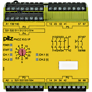 Реле безопасности PNOZ X – Контроль времени - PNOZ XV3.1P 30/24-240VACDC 3no 1nc 2no t - 777530