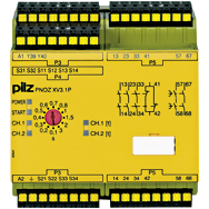 Реле безопасности PNOZ X – Контроль времени - PNOZ XV3.1P C 3/24-240VACDC 3no 1nc 2no - 787532
