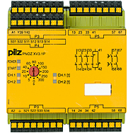 Реле безопасности PNOZ X – Контроль времени - PNOZ XV3.1P C300/24-240VACDC 3no 1nc 2no - 787538