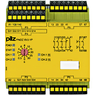 Реле безопасности PNOZ X – Контроль времени - PNOZ XV3.1P C 30/24-240VACDC 3no 1nc 2no - 787530