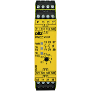 Реле безопасности PNOZ X – Контроль времени - PNOZ XV1P 3/24VDC 2n/o 1n/o t - 777601