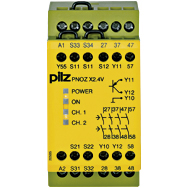 Реле безопасности PNOZ X – Контроль времени - PNOZ X2.4V 1/24VDC 4n/o 1so fix - 774517