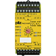 Реле безопасности PNOZ X – Контроль времени - PNOZ XV3P 30/24 VDC 3n/o 2n/o t - 777510