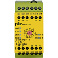 Реле безопасности PNOZ X – Контроль времени - PNOZ XV2 3/24VDC 2n/o 2n/o t - 774502
