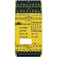 Реле безопасности PNOZ X – E-STOP, защитная дверь, световая решетка - PNOZ X8P 230VAC 3n/o 2n/c 2so - 777768