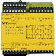 Реле безопасности PNOZ X – E-STOP, защитная дверь, световая решетка - PNOZ X9P 12VDC 7n/o 2n/c 2so - 777607