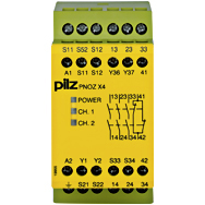 Реле безопасности PNOZ X – E-STOP, защитная дверь, световая решетка - PNOZ X4 240VAC 3n/o 1n/c - 774739