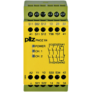 Реле безопасности PNOZ X – E-STOP, защитная дверь, световая решетка - PNOZ X4 120VAC 3n/o 1n/c - 774736