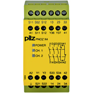 Реле безопасности PNOZ X – E-STOP, защитная дверь, световая решетка - PNOZ X4 110VAC 3n/o 1n/c - 774734