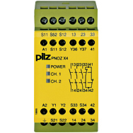 Реле безопасности PNOZ X – E-STOP, защитная дверь, световая решетка - PNOZ X4 24VAC 3n/o 1n/c - 774731