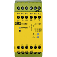 Реле безопасности PNOZX – Контроль двуручного управления - P2HZ X1 110VAC 3n/o 1n/c - 774434