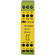 Реле безопасности PNOZ X – E-STOP, защитная дверь, световая решетка - PNOZ X2 24VAC/DC 2n/o - 774303