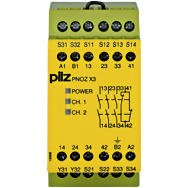 Реле безопасности PNOZ X – E-STOP, защитная дверь, световая решетка - PNOZ X3 230VAC 24VDC 3n/o 1n/c 1so - 774318
