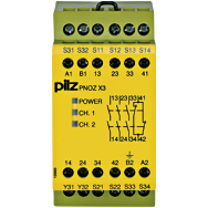 Реле безопасности PNOZ X – E-STOP, защитная дверь, световая решетка - PNOZ X3 48VAC 24VDC 3n/o 1n/c 1so - 774312