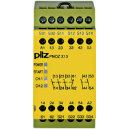 Реле безопасности PNOZ X – E-STOP, защитная дверь, световая решетка - PNOZ X13 24VDC 5n/o 1n/c - 774549