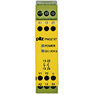 Реле безопасности PNOZ X – E-STOP, защитная дверь, световая решетка - PNOZ X7 120VAC 2n/o - 774055