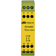 Реле безопасности PNOZ X – E-STOP, защитная дверь, световая решетка - PNOZ X7 42VAC 2n/o - 774058