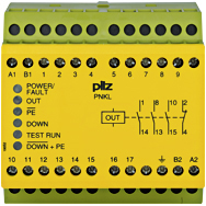 Реле безопасности PNOZ X – E-STOP, защитная дверь, световая решетка - PNKL 24VAC/24VDC - 474120