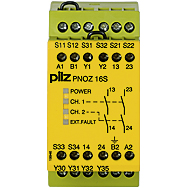 Реле безопасности PNOZX – Сенсорные коврики - PNOZ 16S 48VAC 24VDC 2n/o 2so - 774072