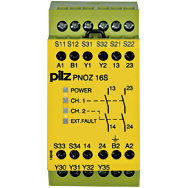 Реле безопасности PNOZX – Сенсорные коврики - PNOZ 16S 230VAC 24VDC 2n/o 2so - 774076