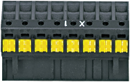 Принадлежности PNOZsigma - PNOZ s Set1spring loaded terminals 45mm - 751008